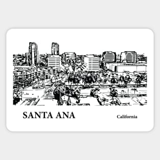 Santa Ana - California Sticker